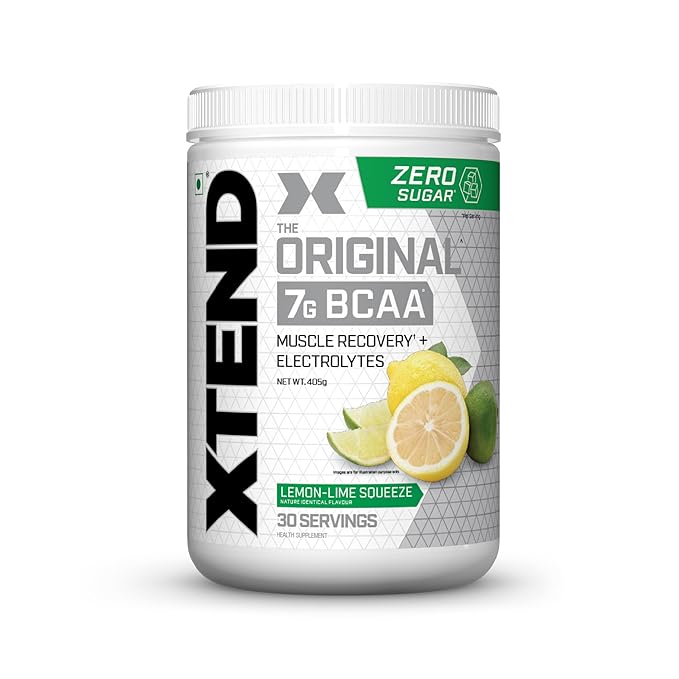 Xtend BCAA 7g –| Sugar-Free Intra Workout Supplement | 30 Servings ( Lemon-Lime )